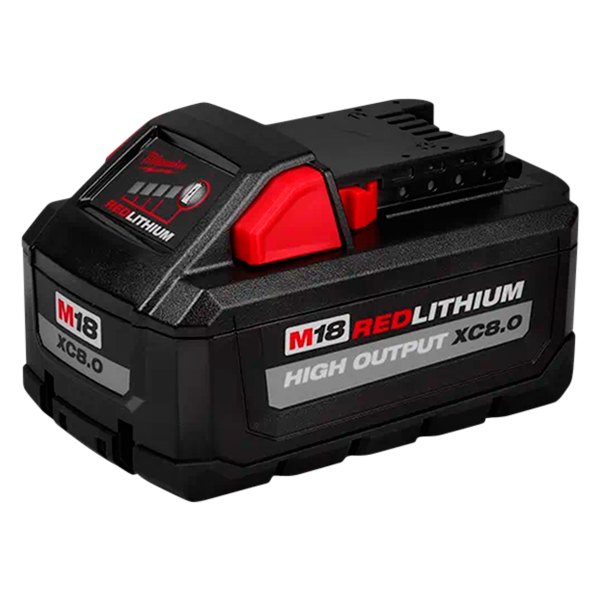 Milwaukee® - M18™ Redlithium™ High Output™ 18 V Li-ion 8.0 Ah Battery