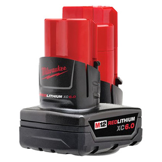 Milwaukee® - M12™ Redlithium™ XC™ 12 V Li-ion 6.0 Ah Battery