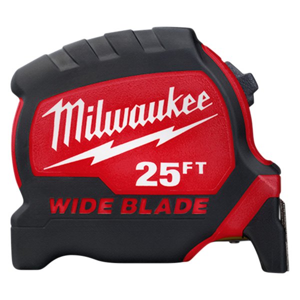 Milwaukee® - 25' SAE Wide Blade Nylon Measuring Tape