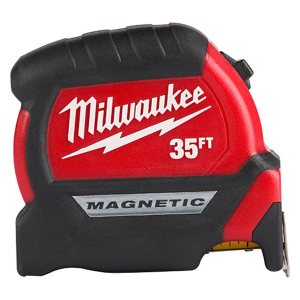 Milwaukee® - 35' SAE Compact Wide Blade Magnetic Tape Measure
