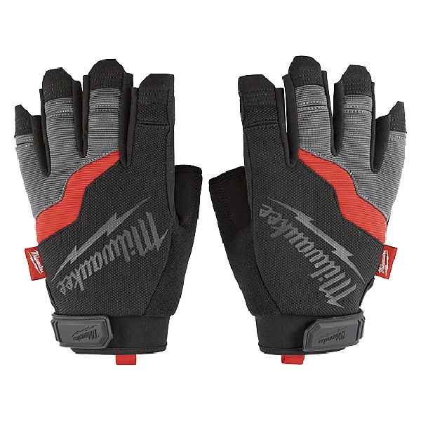 Milwaukee® - Medium Performance Fingerless Work Gloves