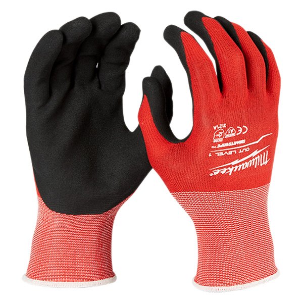 Milwaukee® - Small Level 1 Nitrile Dipped Cut Resistant Gloves