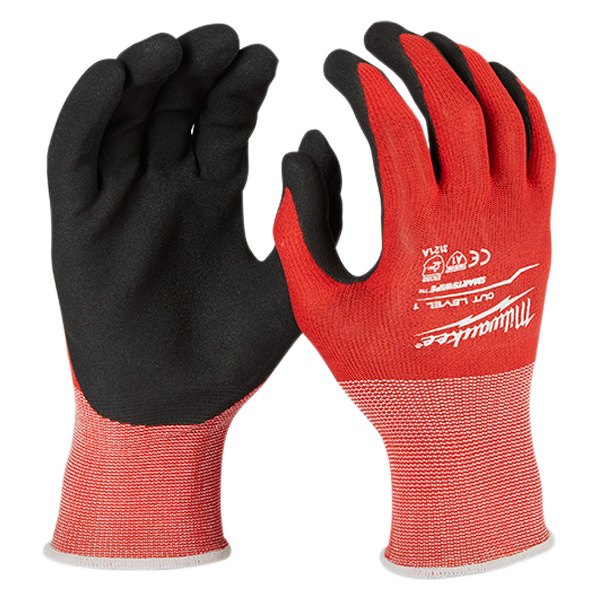Milwaukee® - Large Level 1 Nitrile Cut Resistant Gloves