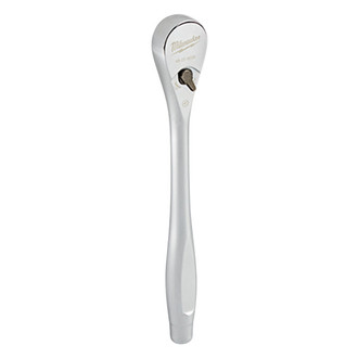 Milwaukee® - 3/8" Drive Standard Head Flat Metal Grip Ratchet