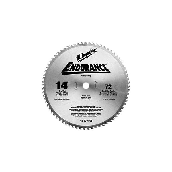 Milwaukee® - Endurance™ Metal Tech™ 14" 72T ATB Circular Saw Blade