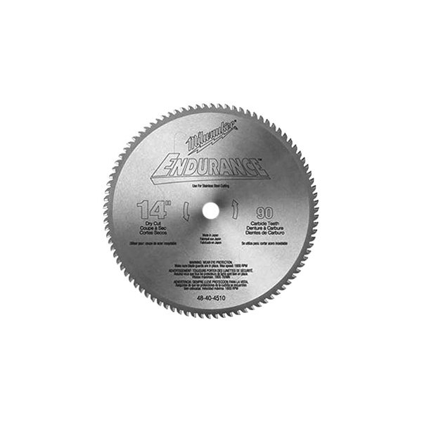 Milwaukee® - Endurance™ Metal Tech™ 14" 90T ATB+R Circular Saw Blade