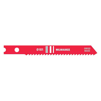 Milwaukee® 48-42-0101 - 14 TPI 2-3/4" High Speed Steel U-Shank Jig Saw Blades (5 Pieces)