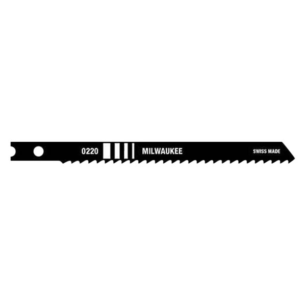 Milwaukee® - 10 TPI 4-1/8" Bi-Metal U-Shank Jig Saw Blades (5 Pieces)