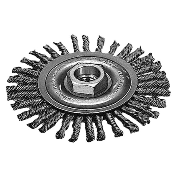 Milwaukee® - 5" Carbon Steel Knotted Wheel Brush