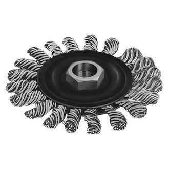 Milwaukee® - 4" Stainless Steel Knotted Wheel Brush