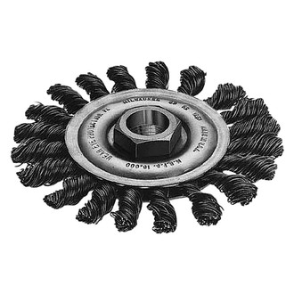 Milwaukee® - Carbon Steel Knotted Wheel Brush