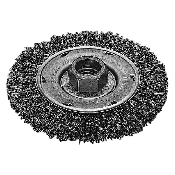 Milwaukee® - 4" Carbon Steel Crimped Wheel Brush