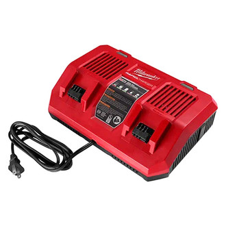 Milwaukee® - M18™ 18 V Li-ion Dual-port Dual Bay Simultaneous Rapid Wall Battery Charger