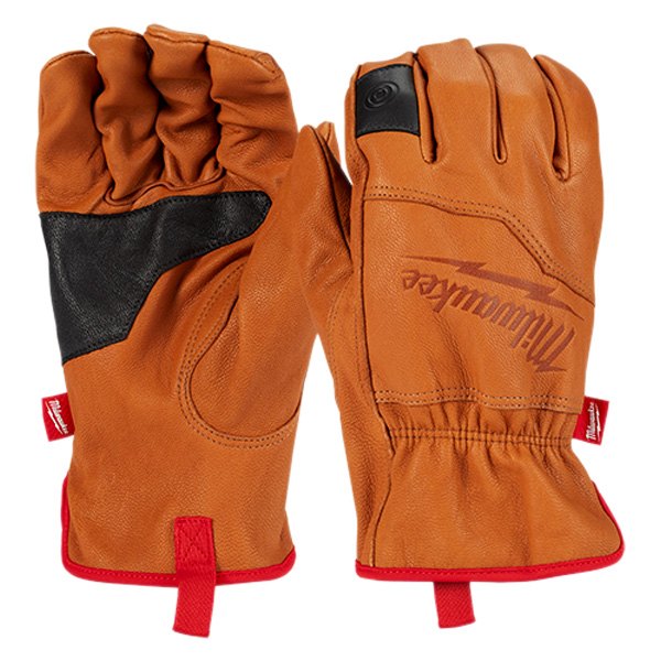 Milwaukee® - Large Goatskin Leather Gloves