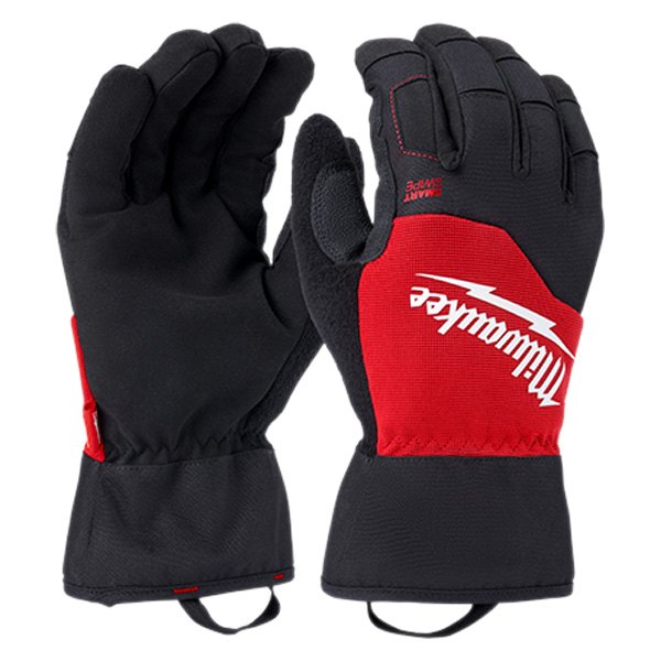 Milwaukee® - Medium Winter Performance Black/Red Synthetic Leather Waterproof Gloves