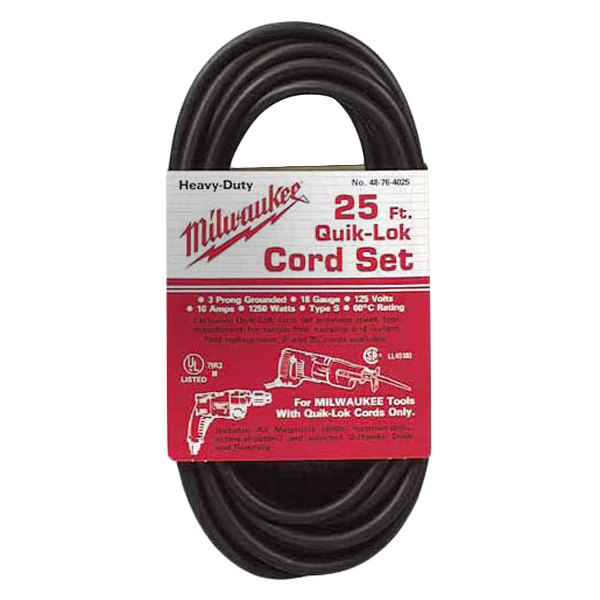 Milwaukee® - Quick-Lok™ Cord