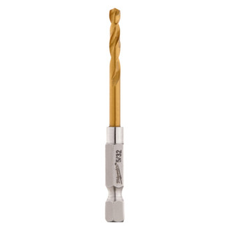 Milwaukee® - SHOCKWAVE™ RED HELIX™ 5/32" Titanium Drill Bit