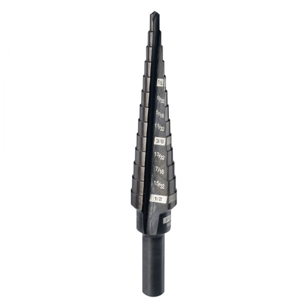 Milwaukee® - Secure-Grip™ #1 Black Oxide Fractional Step Drill Bit