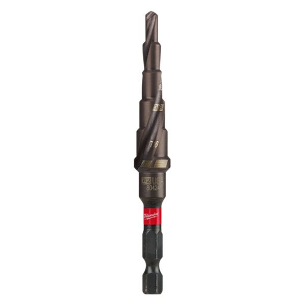 Milwaukee® - SHOCKWAVE™ Impact Duty™ 3/16" to 1/2" Fractional Step Drill Bit