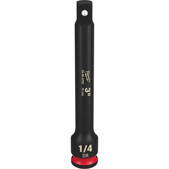 Milwaukee® - SHOCKWAVE Impact Duty™ 1/4" Drive 3' Length Friction Ball Magnetic Impact Extension
