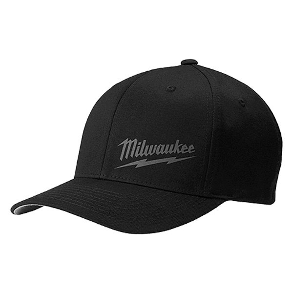 Milwaukee® - Large/X-Large Black Fitted Hat