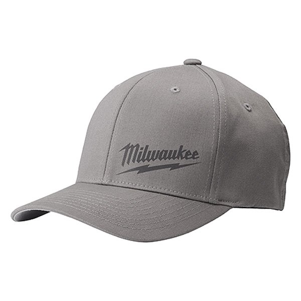 Milwaukee® - Large/X-Large Gray Fitted Hat