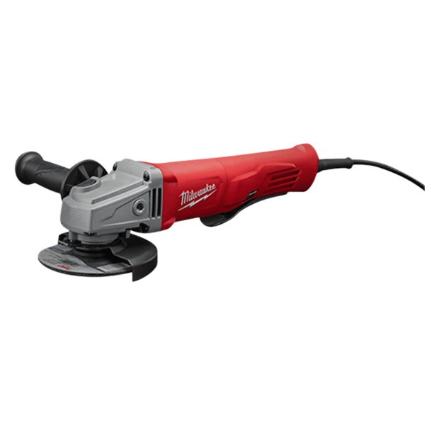 Milwaukee® - 4-1/2" 120 V 11.0 A Corded Small Angle Grinder with Lock-On Paddle Switch