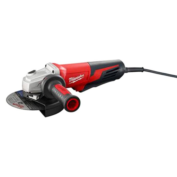 Milwaukee® - 6" 120 V 13.0 A Corded Angle Grinder with No-Lock Slide Switch