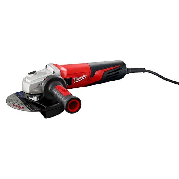 Milwaukee® - 6" 120 V 13.0 A Corded Angle Grinder with Lock-On Slide Switch