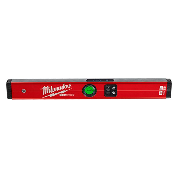 Milwaukee® - REDSTICK™ 24" Red Digital Aluminum Level with PIN-POINT™ Measurement Technology