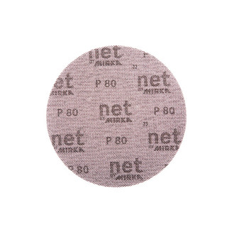 Mirka Abrasives® - Autonet™ 5" 80 Grit Aluminum Oxide Non-Vacuum Mesh Hook-and-Loop Disc (50 Pieces)