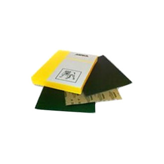 Mirka Abrasives® - 9" x 5.5" 1500 Grit Silicon carbide Waterproof Half Sanding Sheets (50 Pieces)