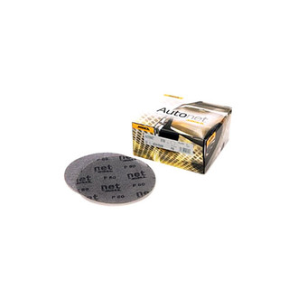 Mirka Abrasives® - Autonet™ 5" 180 Grit Aluminum Oxide Non-Vacuum Mesh Hook-and-Loop Disc (50 Pieces)