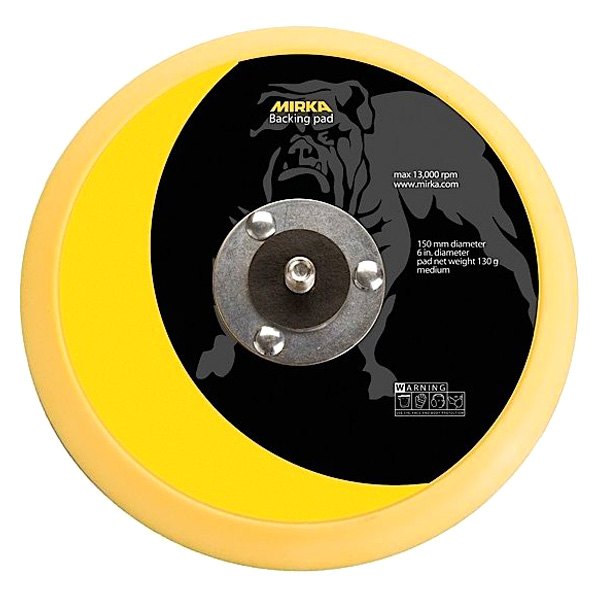 Mirka Abrasives® - 6-5/16" Vinyl PSA Back-Up Pad