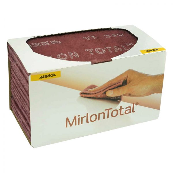 Mirka Abrasives® - Mirlon Total™ 9" x 4-1/2" 360 Grit Aluminum Oxide Scuff Pad (25 Pieces)