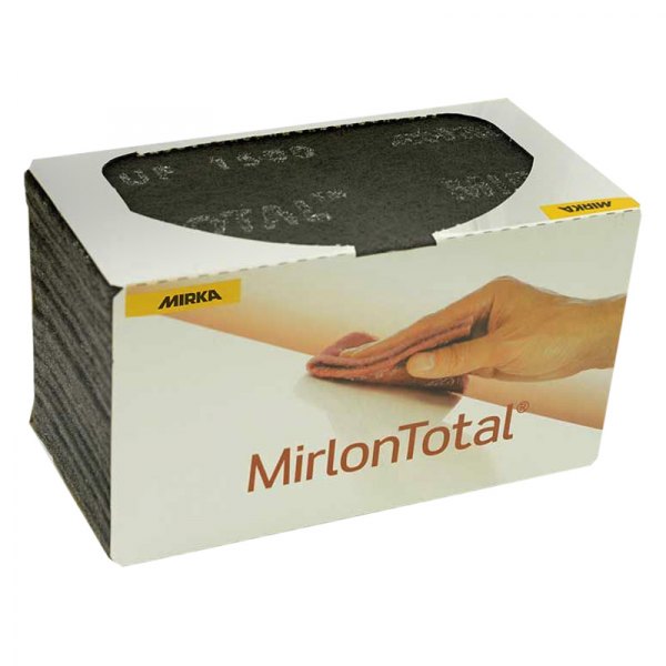 Mirka Abrasives® - Mirlon Total™ 9" x 4-1/2" 1500 Grit Aluminum Oxide Scuff Pad (25 Pieces)