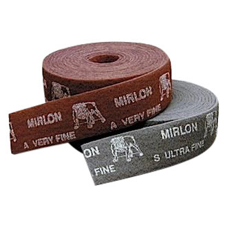 Mirka Abrasives® - Mirlon™ 33' x 4.5" Ultra Fine Silicon Carbide Scuff Roll