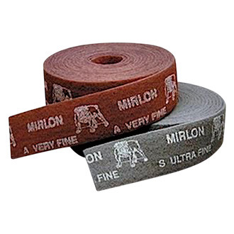Mirka Abrasives® - Mirlon™ 33' x 4" Fine Silicon Carbide Scuff Roll