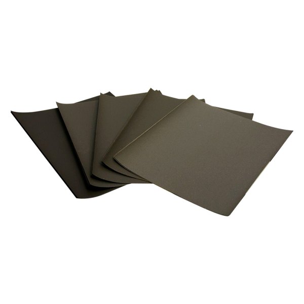 Mirka Abrasives® - 11" x 9" P320 Grit Aluminum Oxide Waterpoof Finishing Sheets (50 Pieces)