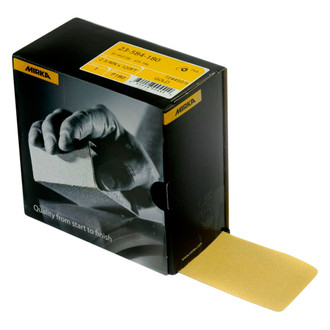 Mirka Abrasives® - 120' x 2.75" 400 Grit Aluminum Oxide Autokut PSA Shop Roll