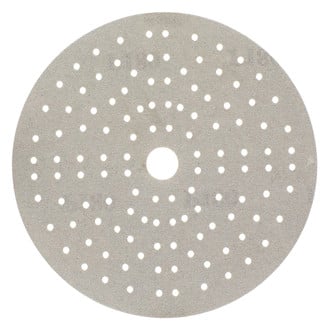 Mirka Abrasives® - Iridium™ 6" Super Fine Aluminum Oxide/Ceramic Multi-Hole PSA Disc