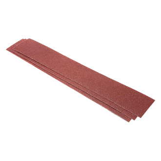 Mirka Abrasives® - 16.5" x 2.75" 40 Grit Aluminum Oxide Grip File Sanding Sheets (50 Pieces)