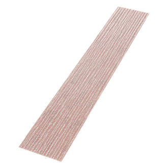 Mirka Abrasives® - Abranet™ 16.5" x 2.75" 80 Grit Aluminum Oxide Mesh Grip Sanding Sheet (50 Pieces)