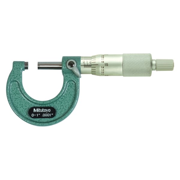 Mitutoyo® - 103 Series™ 0 to 1" SAE Mechanical Outside Micrometer