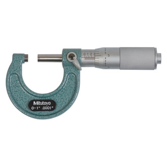 Mitutoyo® - 103 Series™ 0 to 1" SAE Mechanical Outside Micrometer