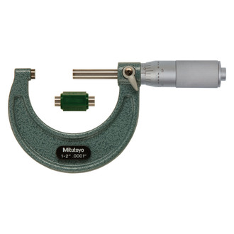 Mitutoyo® - 103 Series™ 1 to 2" SAE Mechanical Outside Micrometer