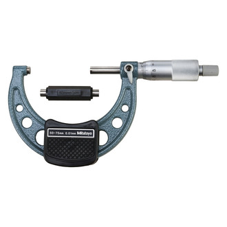 Mitutoyo® - 103 Series™ 50 to 75 mm Metric Mechanical Outside Micrometer