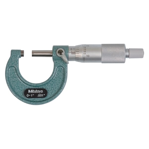 Mitutoyo® - 103 Series™ 0 to 1" SAE Mechanical Outside Micrometer