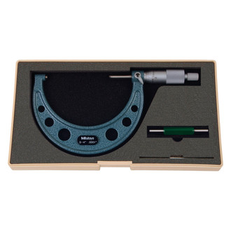 Mitutoyo® - 103 Series™ 3 to 4" SAE Mechanical Outside Micrometer
