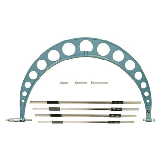 Mitutoyo® - 104 Series™ 20 to 24" SAE Mechanical Outside Micrometer with Interchangeable Anvils